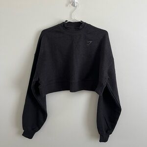 Gymshark REST DAY SWEATS CROPPED PULLOVER